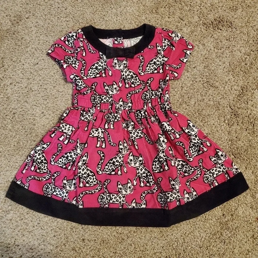 NWT Gymboree Toddler Girl Leopard Cat Dress 2T
